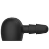 Kink Silicone Wand Vac-U-Lock Attch. - Black