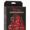 Kink Ring & Plug Set Cock Accessory - Black