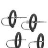 Kink Ring & Plug Set Cock Accessory - Black