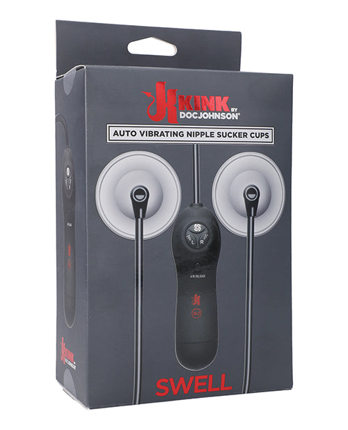 Kink Swell Auto Nipple Sucker Cups - Black
