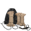 Kink Bind & Tie Initiation Hemp Rope Kit - 5 pc Kit