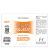 Main Squeeze Warming Water-Based Lubricant - 3.4 oz
