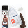 Rob Piper Cock w/Balls & Suction Cup - Chocolate