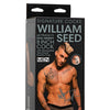 Signature Cocks ULTRASKYN 8" Cock w/Removeable Vac-U-Lock Suction Cup - William Seed