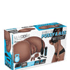 Luvdolz Remote Control Rechargeable Pussy & Ass w/Douche - Mocha