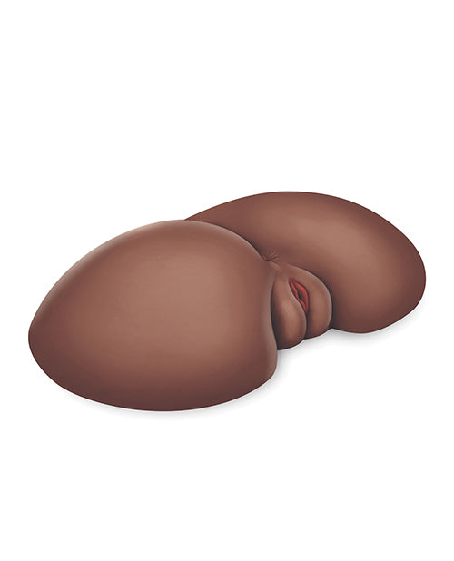Luvdolz Remote Control Rechargeable Pussy & Ass w/Douche - Mocha