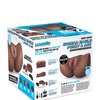 Luvdolz Remote Control Rechargeable Spread Eagle Pussy & Ass w/Douche - Mocha