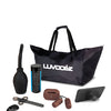 Luvdolz Remote Control Rechargeable Spread Eagle Pussy & Ass w/Douche - Mocha