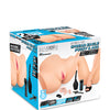 Luvdolz Remote Control Rechargeable Spread Eagle Pussy & Ass w/Douche - Ivory