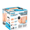Luvdolz Remote Control Rechargeable Spread Eagle Pussy & Ass w/Douche - Ivory
