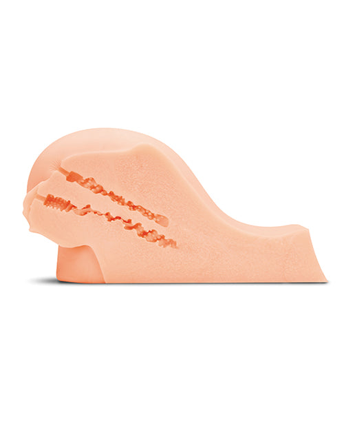 Luvdolz Remote Control Rechargeable Doggy Style Pussy & Ass w/Douche - Ivory