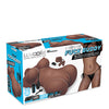 Luvdolz Remote Control Rechargeable Fuck Buddy w/Douche - Mocha
