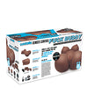 Luvdolz Remote Control Rechargeable Fuck Buddy w/Douche - Mocha