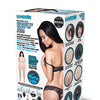 Luvdolz Remote Controlled Life Size Blow Up Doll - Brunette