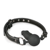 Easy Toys Ball Gag w/Silicone Dong - Black
