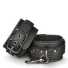 Easy Toys Faux Leather Handcuffs - Black