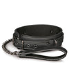 Easy Toys Fetish Collar w/Leash - Black