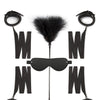 Easy Toys Beginners 6 Piece Beginners Bondage Set - Black