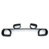 Easy Toys Wrist & Ankle Bondage Bar - Black