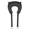 Easy Toys Pillow & Ankle Cuffs Leg Position Strap - Black