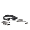 Easy Toys Ball Gag w/Nipple Clamps - Black
