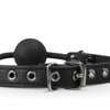 Easy Toys Ball Gag w/Nipple Clamps - Black