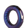 Hueman Saturn Vibrating Cock/Ball Ring - Purple