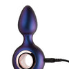 Hueman Deep Space Vibrating Anal Plug - Purple