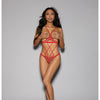 Euphoria Applique Bodysuit Red O/S