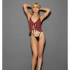 Euphoria Flirty School Girl Teddy Red Plaid O/S
