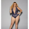 Euphoria Open Back Halter Tie Teddy Navy QN