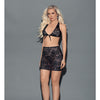 Euphoria Reversible Top & Skirt Black O/S