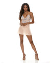 Vintage Two Tone Babydoll - Ivory/Blue