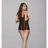 Lingerize Multiwear Babydoll (Customize w/Your Favorite Bra) Black S/M