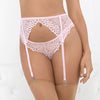 Lace Romance Garterbelt Pink SM
