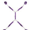 Lux Fetish Bed Spreader - Purple