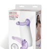 Lux Fetish Strapless Strap On - Purple