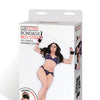 Lux Fetish Bondage Bed Strap Restraint System - 2 pc Set