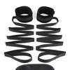 Lux Fetish Bondage Bed Strap Restraint System - 2 pc Set