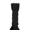Lux Fetish Bondage Rope - 5m/16 ft  Black