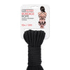 Lux Fetish Bondage Rope - 10m/33 ft Black