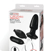 Lux Fetish 4" Inflatable Vibrating Butt Plug