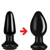 Lux Fetish 4" Inflatable Vibrating Butt Plug