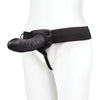 Lux Fetish Unisex Vibrating Hollow Strap On Dildo