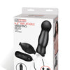 Lux Fetish 4.5" Inflatable Vibrating Plug - Black