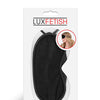 Lux Fetish Peek a Boo  Love Mask - Black