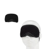 Lux Fetish Peek a Boo  Love Mask - Black