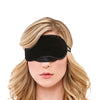 Lux Fetish Peek a Boo  Love Mask - Black