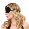 Lux Fetish Peek a Boo  Love Mask - Black