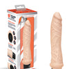 Powercocks 8" Girthy Realistic Vibrator - Ivory